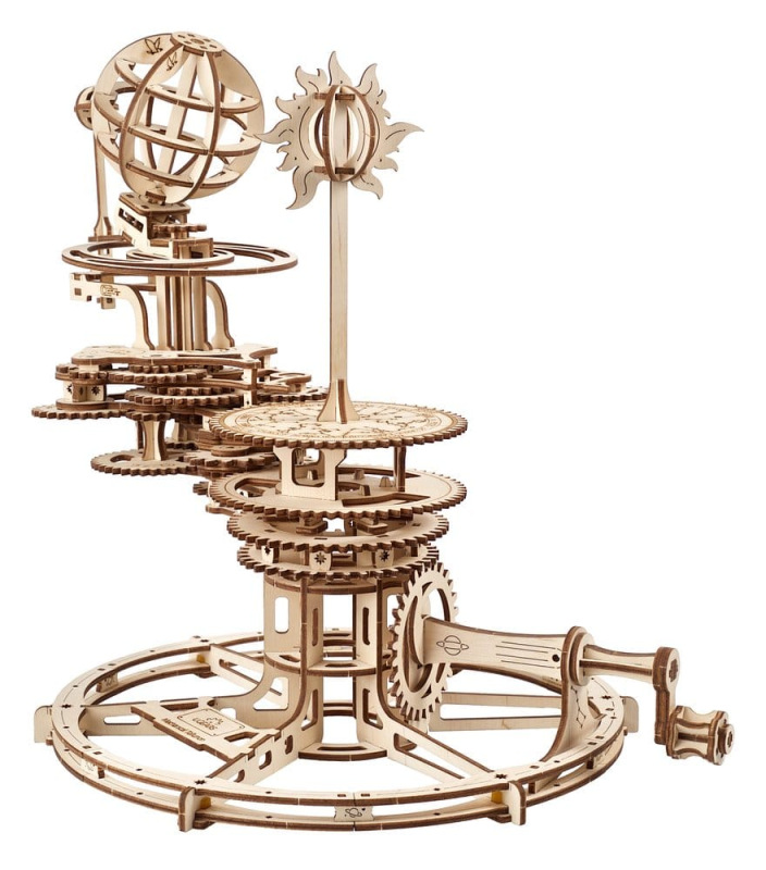 Ugears 3D Wooden Puzzle Mechanical Tellurion 7