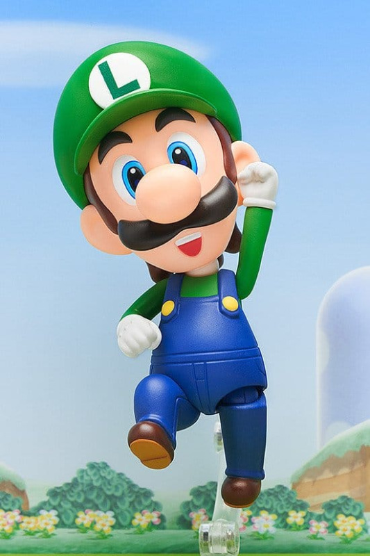 Super Mario Nendoroid Action Figure Luigi 10cm 2