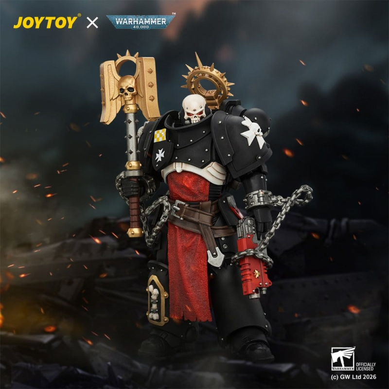Warhammer Action Figure Black Templars Execrator 2 12 cm 7