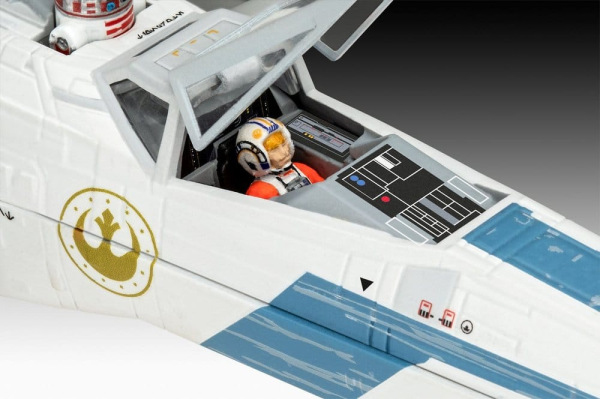 Star Wars The Mandalorian and Grogu Revell Model Kit 1/57 New Republic X-Wing Fighter 22 cm 5