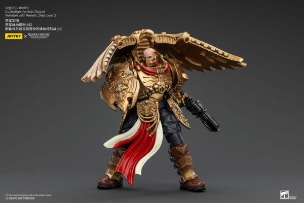 Warhammer The Horus Heresy Action Figure 1/18 Legio Custodes Custodian Venatari Squad Venatari with 4