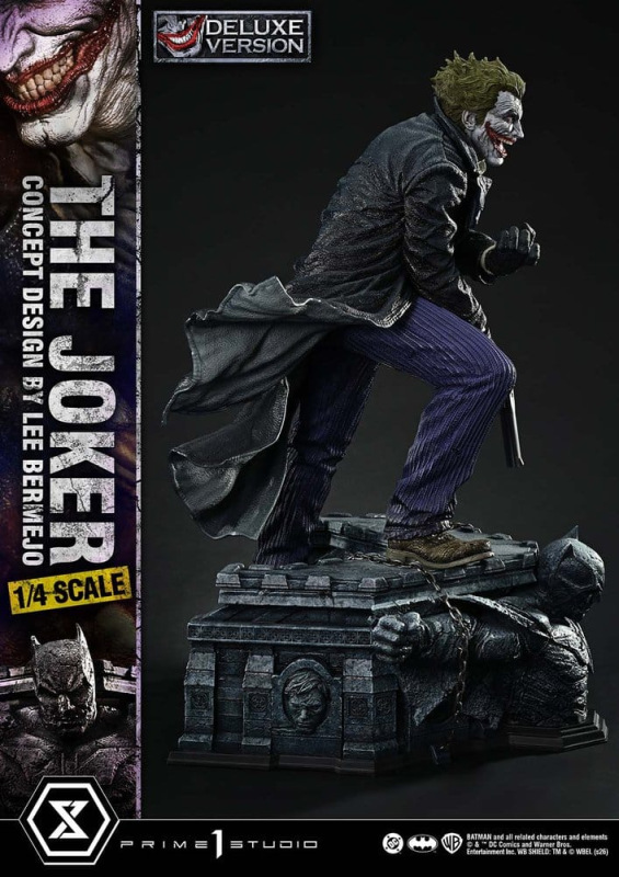 DC Comics Ultimate Premium Masterline Series Statue 1/4 The Joker (Concept Design by Lee Bermejo) De 10