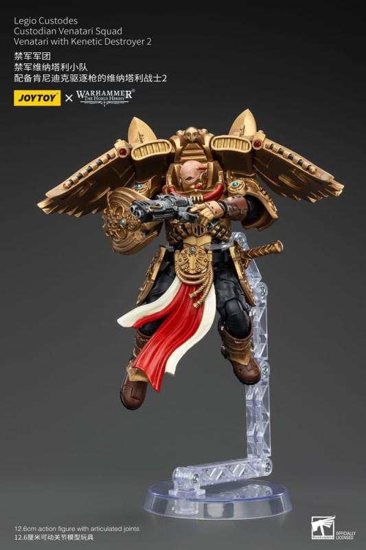 Warhammer The Horus Heresy Action Figure 1/18 Legio Custodes Custodian Venatari Squad Venatari with 7