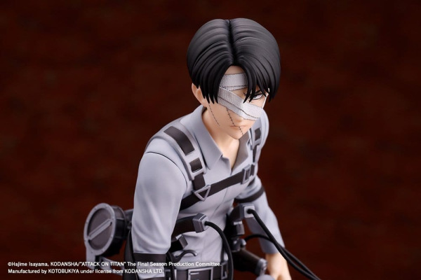 Attack on Titan: The Final Season Oshi Works PVC Figure Levi Ackerman The Final Season Ver. 20 cm 5