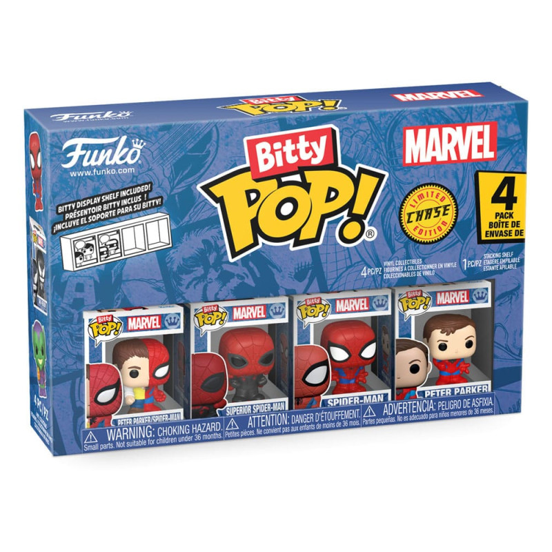 Spider-Man Bitty POP! Vinyl Figure 4-Pack Series 4 2 cm 9