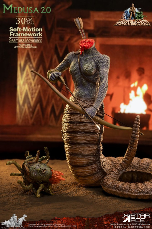 Ray Harryhausens Soft-Motion Series Statue Medusa 30 cm 7