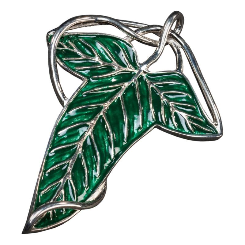Lord of the Rings: Elven Leaf Brooch & Chain (Sterling Silver) 1/1 Replica - Weta Workshop