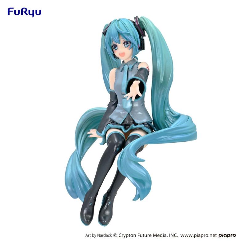 Hatsune Miku Noodle Stopper PVC Statue Hatsune Miku Nardack Pearl Color Ver. 14 cm