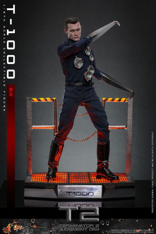 Terminator 2 Movie Masterpiece Action Figure 1/6 T-1000 (2.0) 31 cm 6