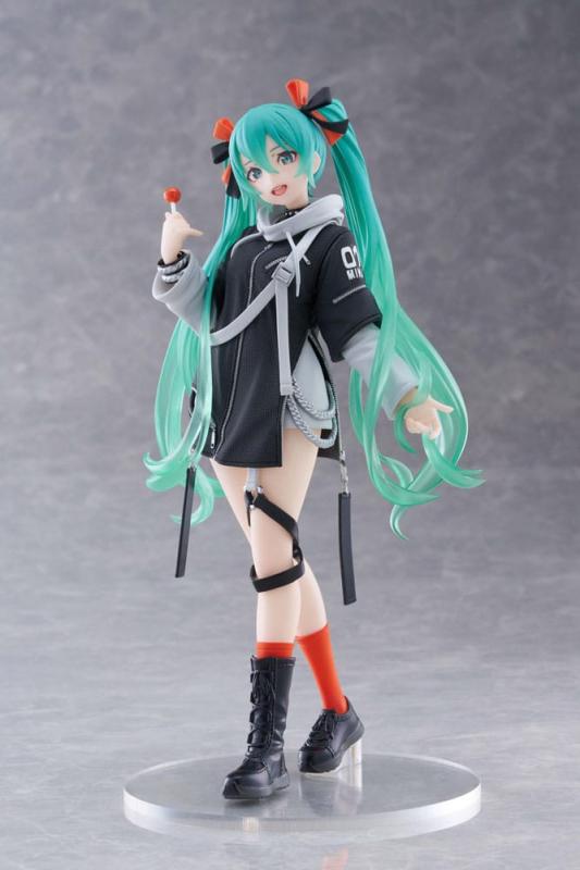 Hatsune Miku Wonderland PVC Statue Fashion Punk Ver. 18 cm