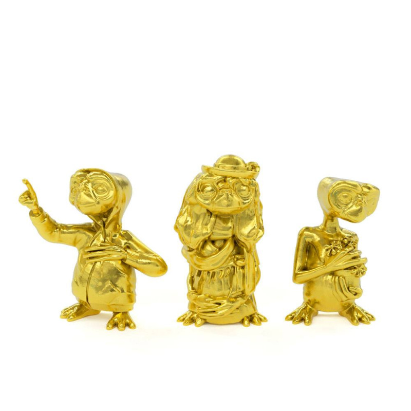 E.T. the Extra-Terrestrial Collector's Set Mini Figures 3-Pack Golden Edition 5 cm 3