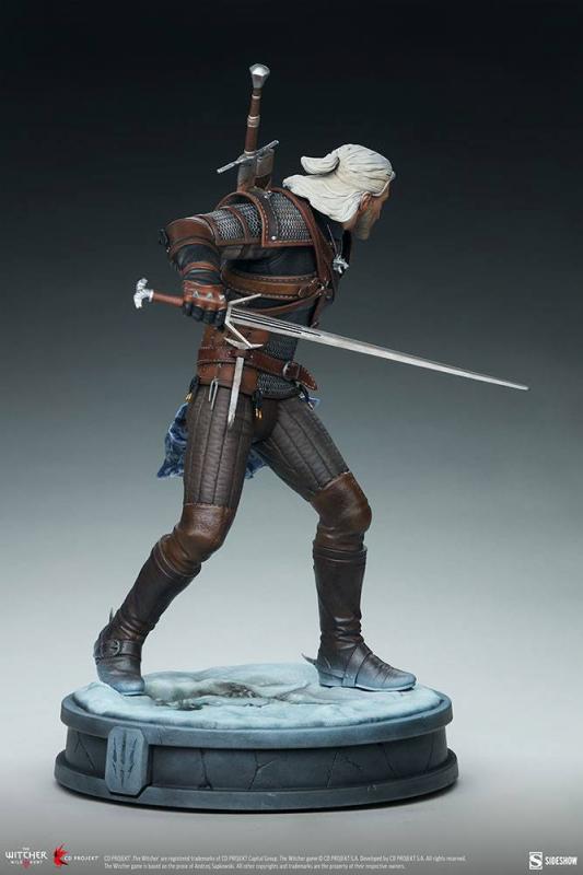 The Witcher 3 Wild Hunt: Geralt 42 cm Statue - Sideshow Collectibles