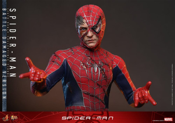 Spider-Man Movie Masterpiece Action Figure 1/6 Spider-Man (Battle Damaged Version) 30 cm 10