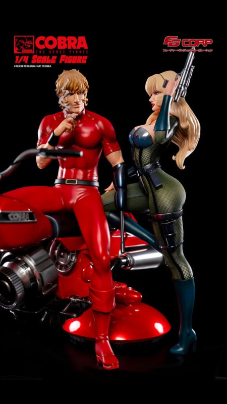 Space Pirate Cobra Statue 1/4 Cobra & Jane Royal (Spacesuit Ver.) 47 cm 11