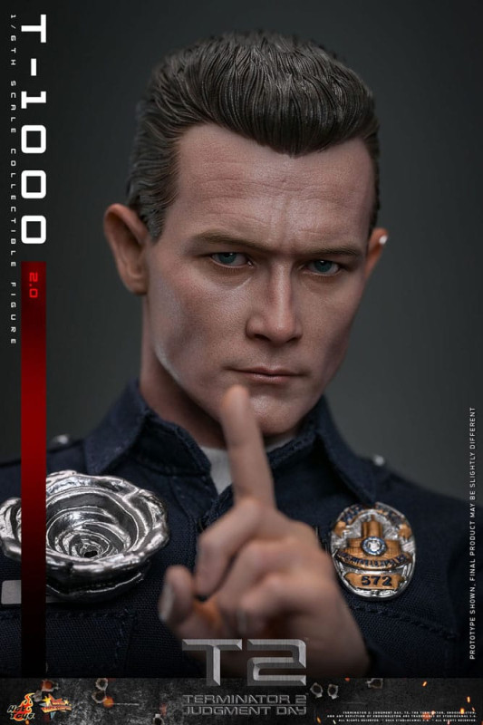 Terminator 2 Movie Masterpiece Action Figure 1/6 T-1000 (2.0) 31 cm 12
