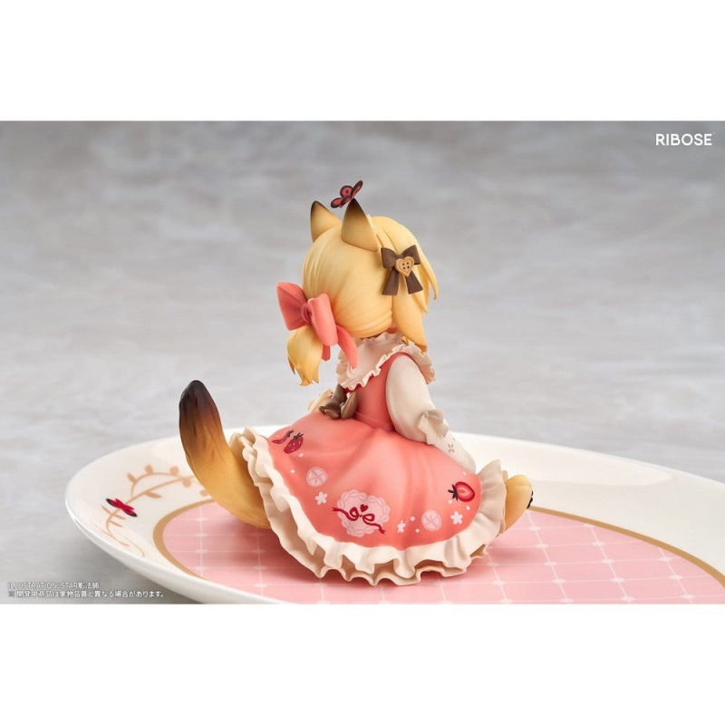 Original Character DLC Series PVC Figure Tea Time Cats Orange Cat 10 cm 7
