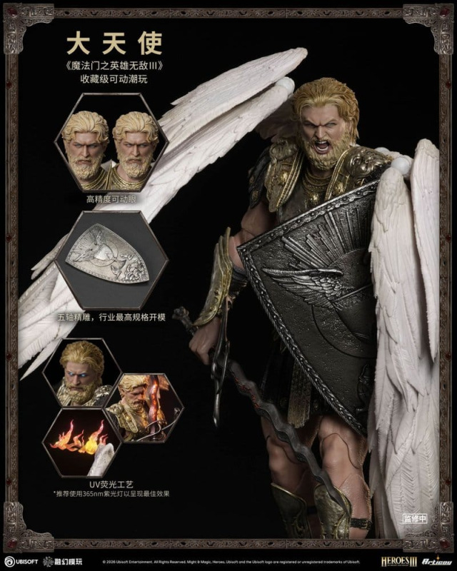 Heroes of Might and Magic III Action Figure 1/12 Archangel (Deluxe Version) 15 cm 3