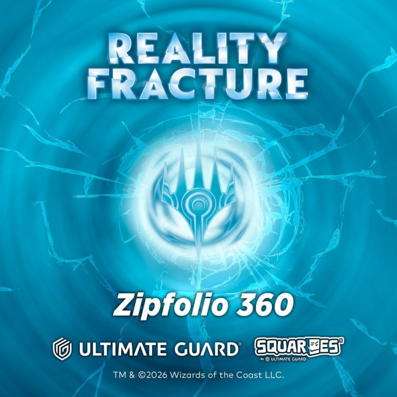 Ultimate Guard Zipfolio 360 Xenoskin Magic: The Gathering "Reality Fracture" - Blue Rare / Multicolo