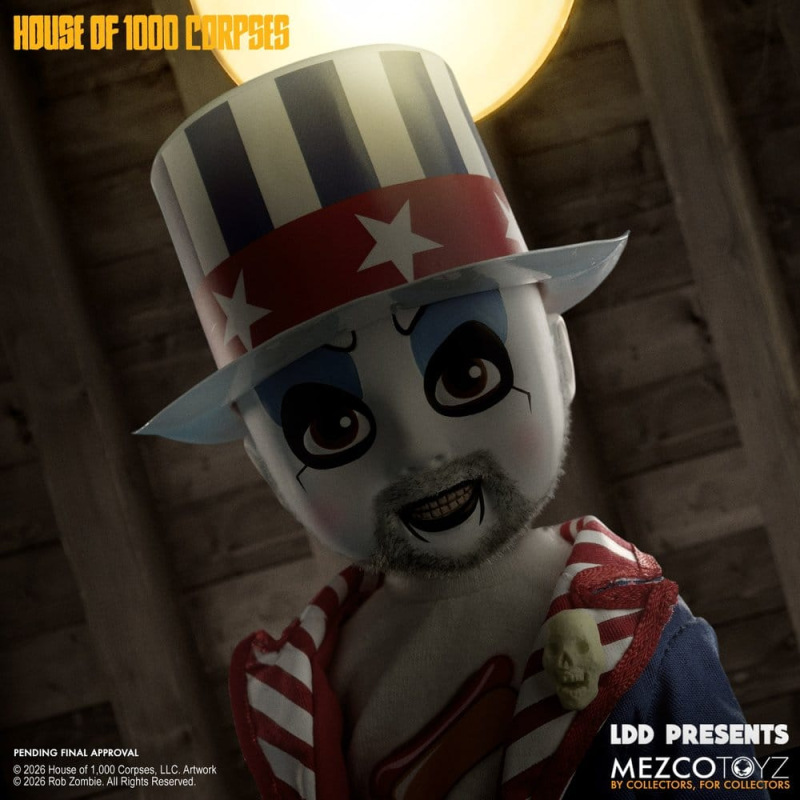 House of 1000 Corpses LDD Presents Doll Captain Spaulding 25 cm 2