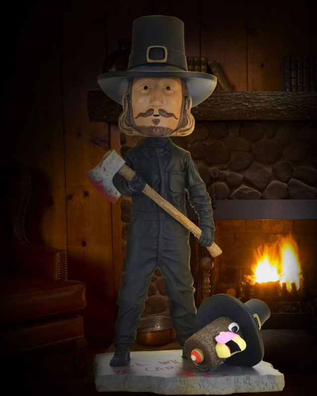 Thanksgiving Head Knocker Bobble-Head John Carver 20 cm 8