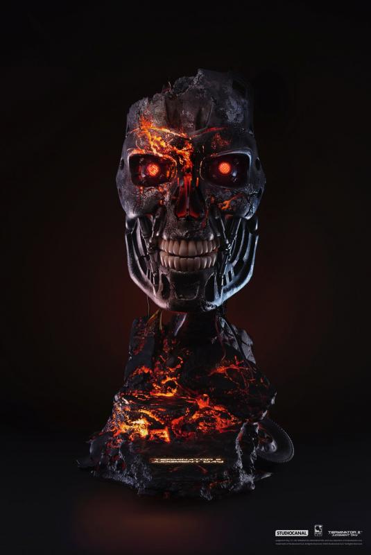Terminator 2: Judgment Day Replica 1/1 T-800 Endoskeleton Art Mask BD Version  Deluxe