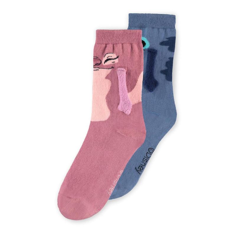 Lilo & Stitch Socks Let's Hold Hands 35-38 2