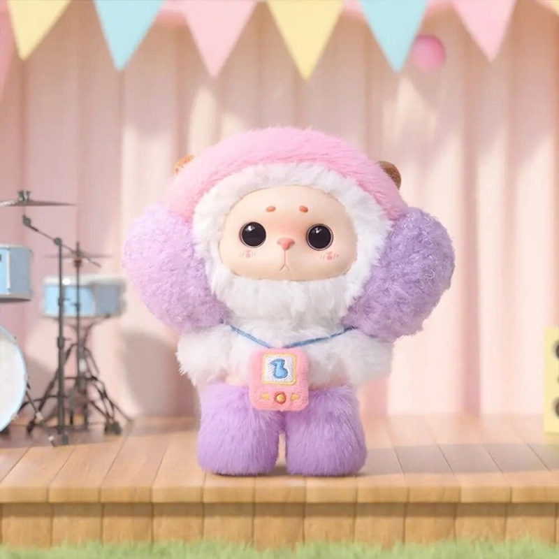 Miehuu Ultimate Chill Manual Plush Keychain 15 cm Blind Box Display (6) 4