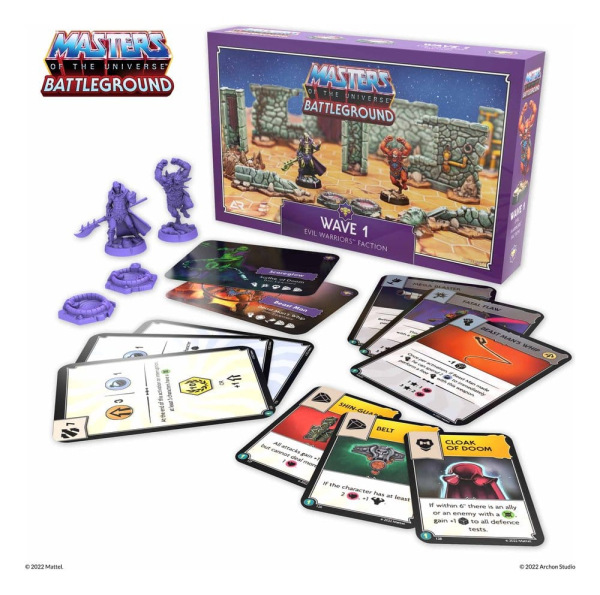 Masters of the Universe: Battleground Miniatures Game Wave 1: Evil Warriors Faction *Italian Version