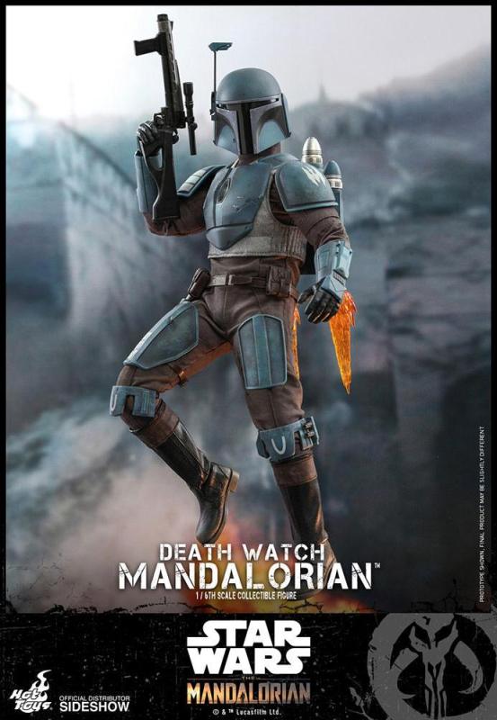 Star Wars The Mandalorian Action Figure 1/6 Death Watch Mandalorian 30 cm 2