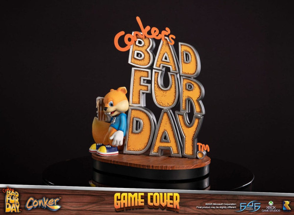 Conker´s Bad Fur Day Statue Game Cover Exclusive Edition 45 cm 4
