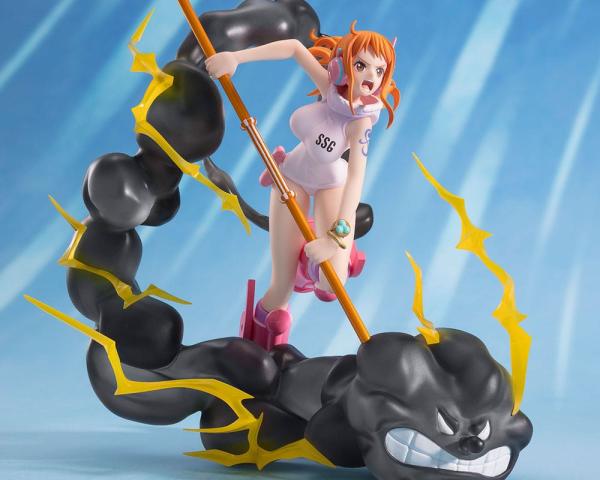 One Piece Figuarts ZERO Extra Battle PVC Statue Nami Lightning Blast 17 cm 5