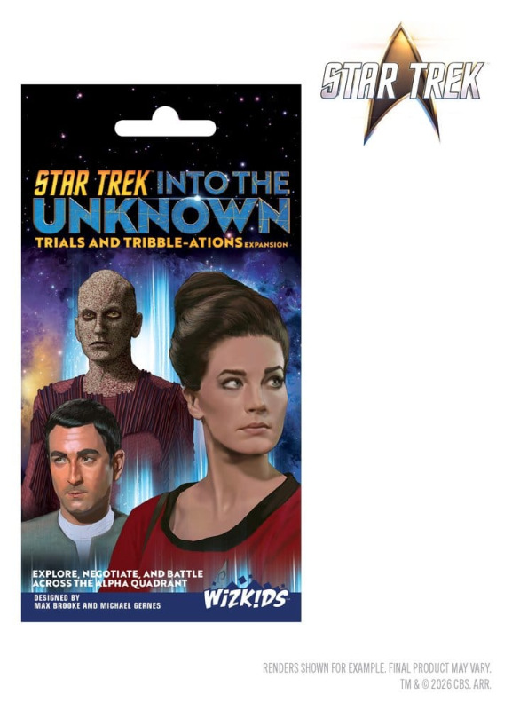 Star Trek: Into the Unknown - Trials and Tribble-ations Card Pack 10 cm 1