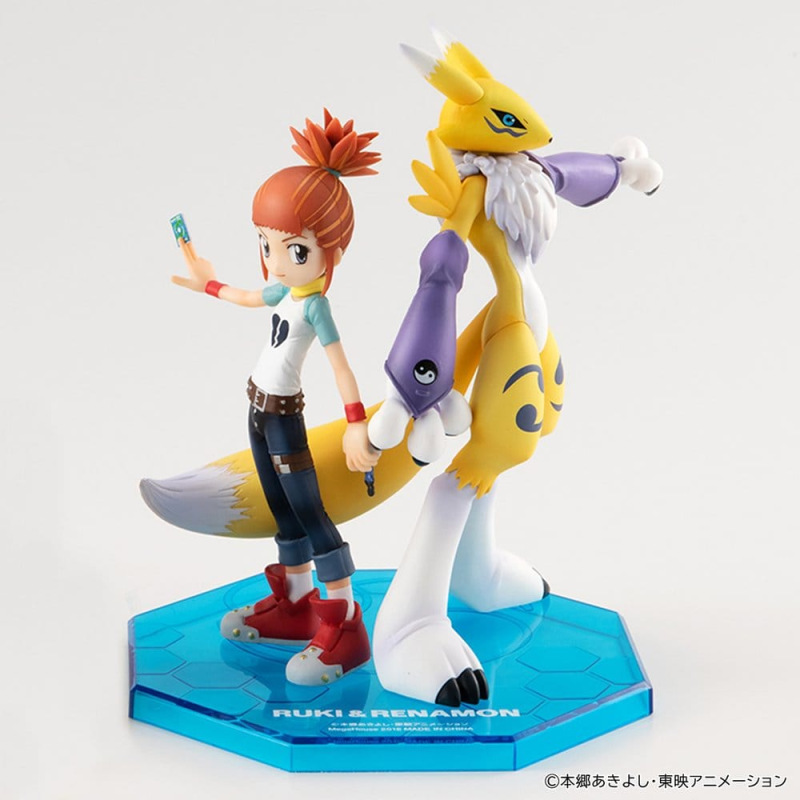 Digimon Tamers G.E.M. Series PVC Figure Renamon & Ruki Makino 13 cm (Repeat) 8