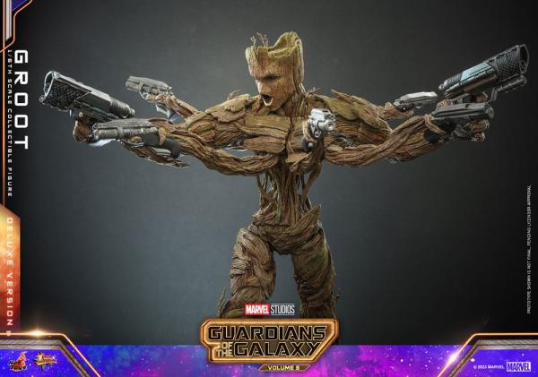 Guardians of the Galaxy Vol.3: Groot Deluxe 1/6 Movie Masterpiece Action Figure - Hot Toys
