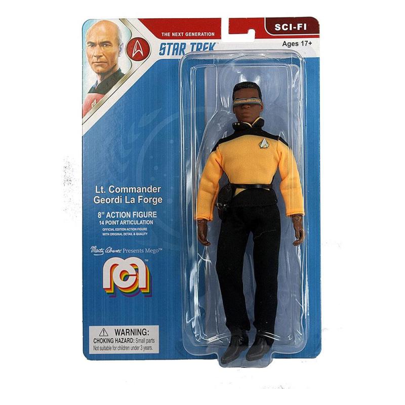 Star Trek Action Figure Geordi La Forge 20 cm