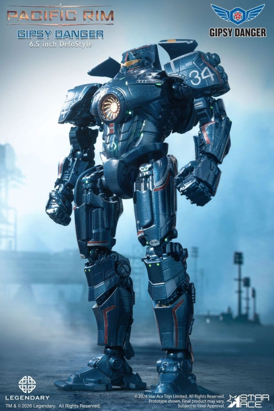 Pacific Rim DefoStyle Figure Gipsy Danger DX 17 cm 4