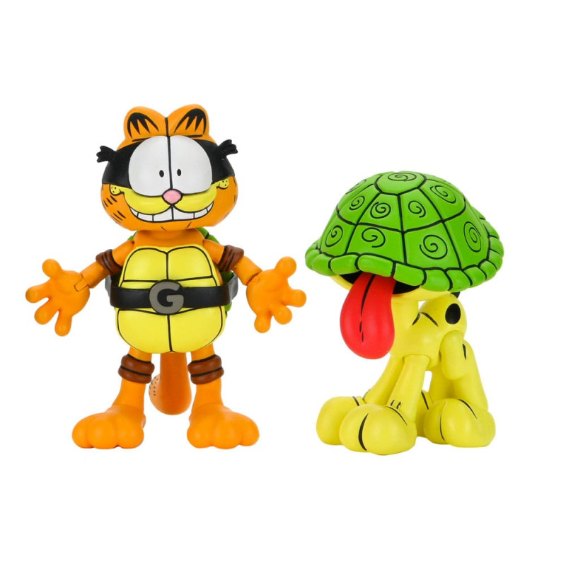 Teenage Mutant Ninja Turtles (Archie Comics) x Garfield Action Figure 2-Pack Ultimate Garfello & Odi