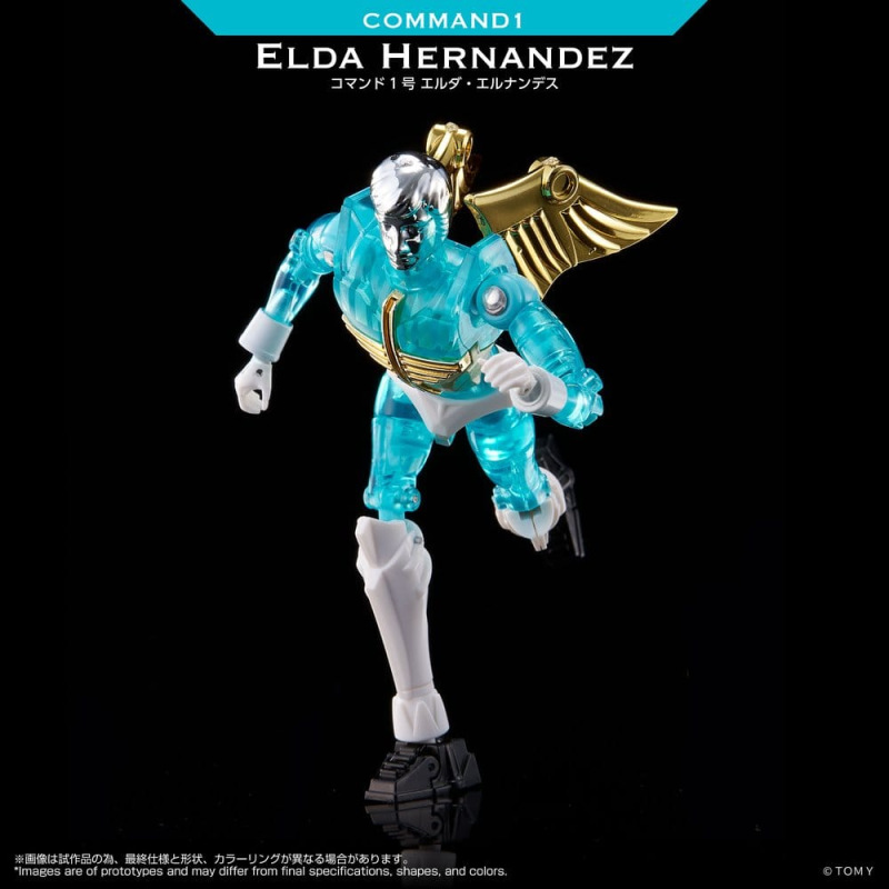 Microman Legacy Soul Action Figure Command 1 Elda Hernandez 4