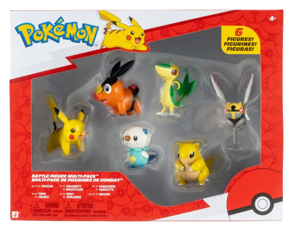 Pokémon Battle Figure 6-Pack 2