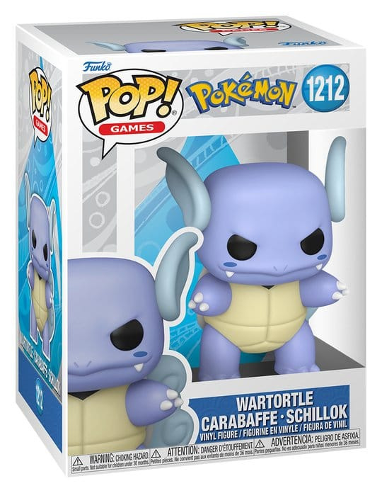 Pokémon POP! Games Vinyl Figure Wartortle 9 cm 1