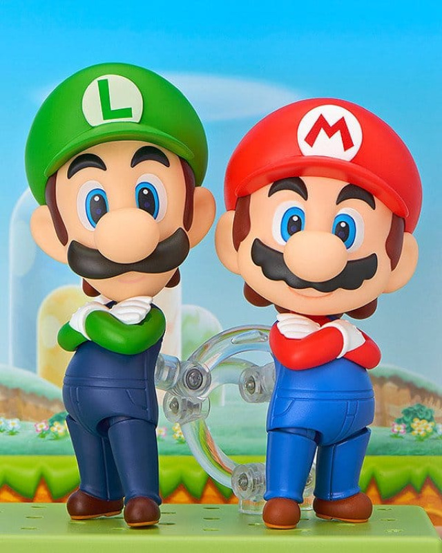 Super Mario Nendoroid Action Figure Luigi 10cm 6