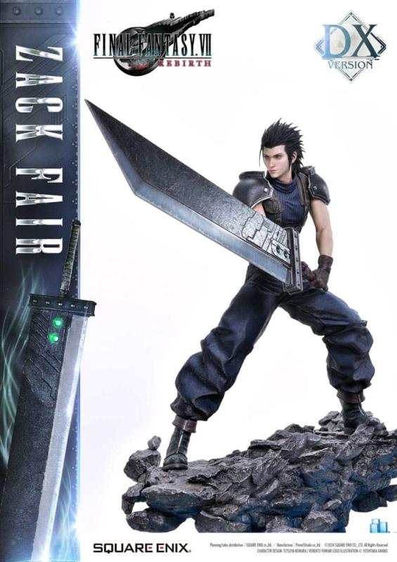 Final Fantasy VII Rebirth Statue 1/4 Zack Fair Deluxe Ver. 57 cm