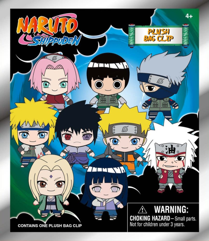 Naruto Plush Bag Clips Display (24) 1