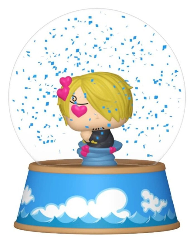 One Piece Mini Figures Glitter Globes PDQ 5 cm Display (12) 1