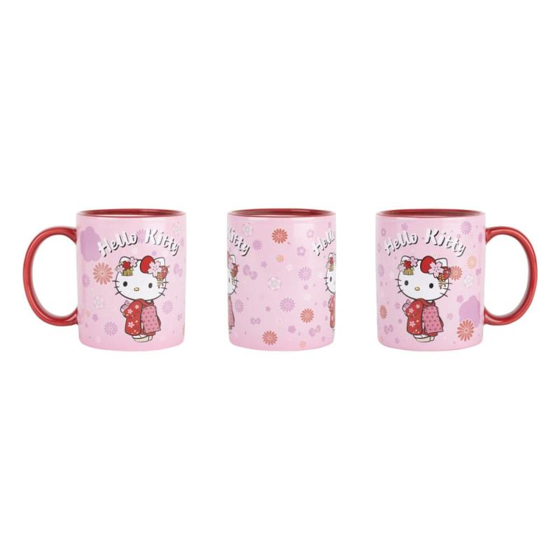 Sanrio Heat Change Mug Hello Kitty Kimono 320 ml 2