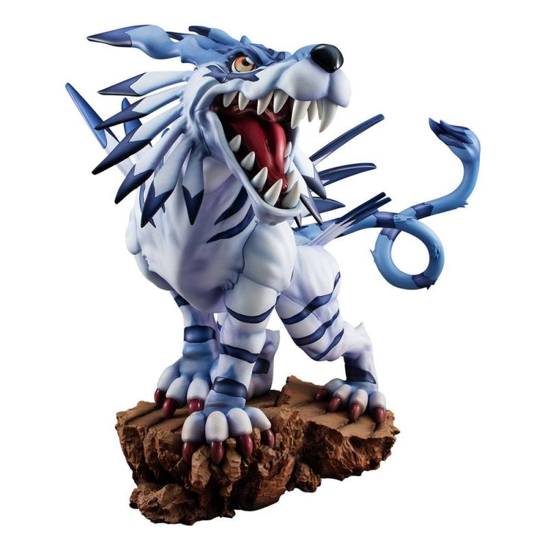 Digimon Adventure Precious G.E.M. Series PVC Statue Garurumon Battle Ver. 28 cm