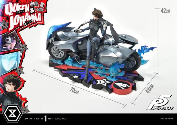 Persona 5 Premium Masterline Series Statue 1/4 Makoto Niijima "Queen" & Johanna Bonus Version 42 cm