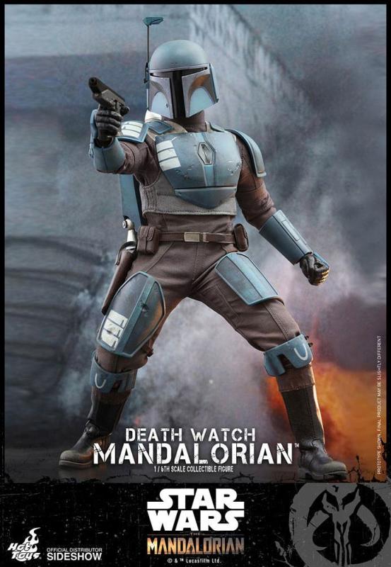 Star Wars The Mandalorian Action Figure 1/6 Death Watch Mandalorian 30 cm 8