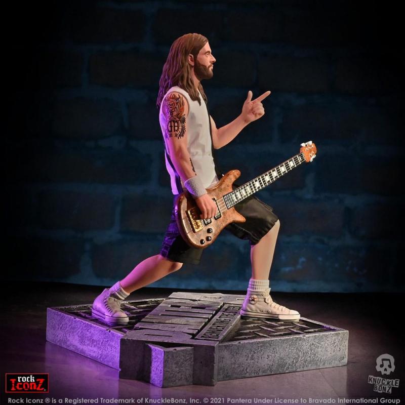 Pantera Rock Iconz Statue Rex Brown (Reinventing the Steel) 22 cm 6