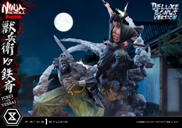 Ninja Scroll Ultimate Premium Masterline Series Statue 1/4 Jubei Versus Tessai Deluxe Bonus Version